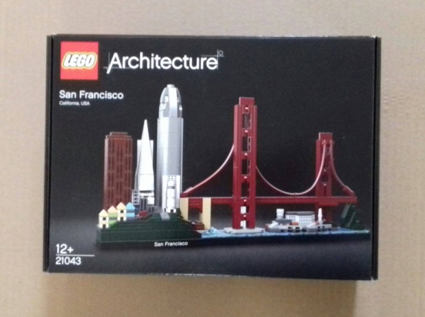 Utols db: bontatlan LEGO Architecture 21043 San Francisco utnvt GLS