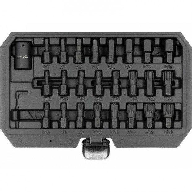 �tvecsavaroz� bitfej k�szlet 1/2" 25 r�szes Yato
