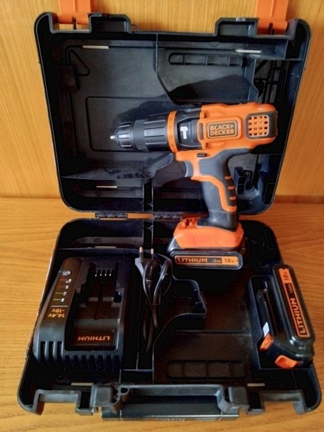 tvefuro-csavarozo Black&Decker 18V