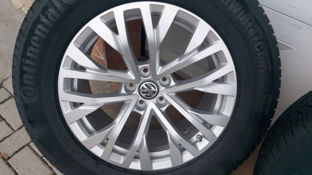 Űűűű Gyári, Új,VW Tuareg III./Cascade/18" alufelni 5x112 Új téli gumik