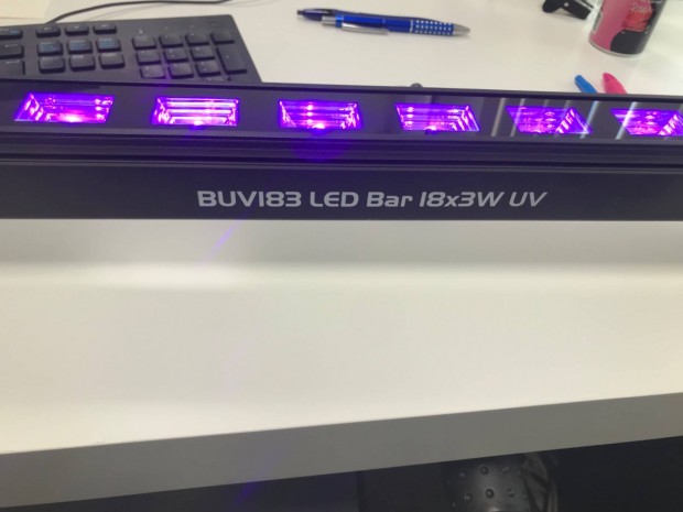 Uv led bar lmpk3*18w,3*8w 2db