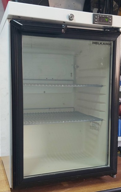 Üvegajtós, jó állapotú hűtőszekrény eladó