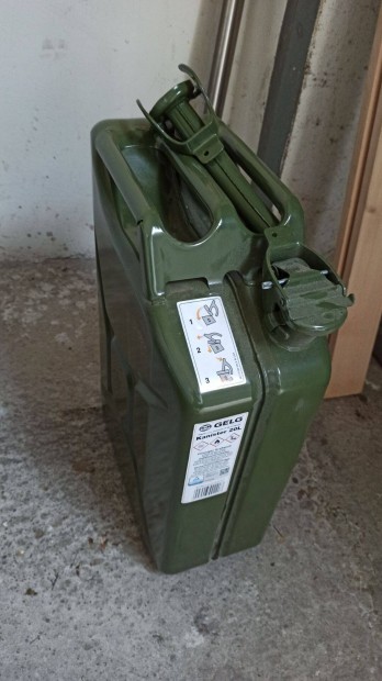 Üzemanyagkanna 20 liter ajándék diesellel