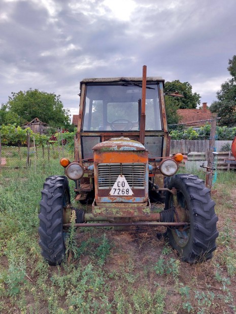 zemkpes Zetor 5748 trcsval s permetezvel