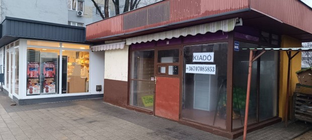 �zlet frekvent�lt helyen kiad�