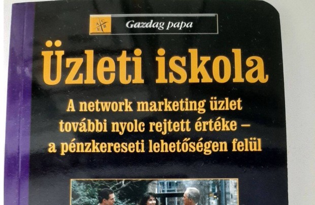 zleti iskola - Robert Kiyosaki - Vadonatj !!!