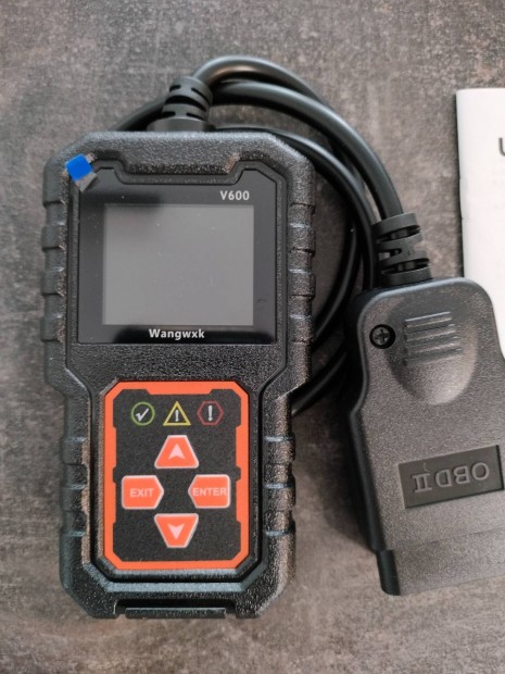 V600 OBD2 autódiagnosztika hibakód olvasó és törlő új
