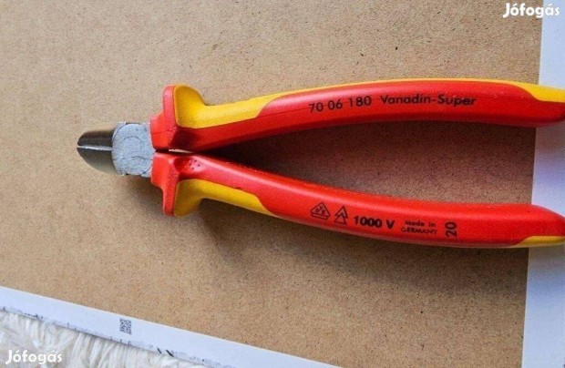 VDE oldalcspfog Knipex 70 06 180 teljesen j