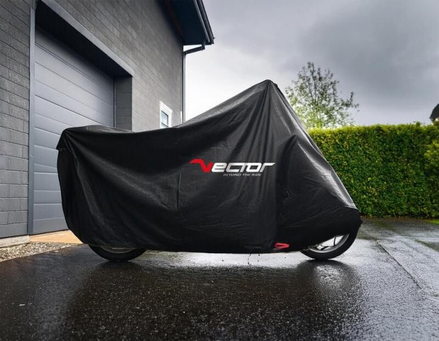 VECTOR nagy teherbírású kültéri védőhuzat motorkerékpárhoz/robogóhoz h