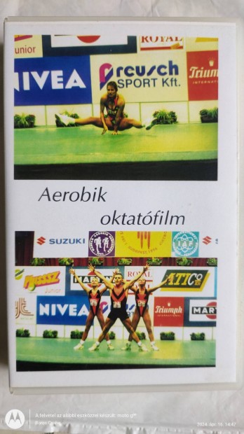 VHS Kazetta 24 e'ves nem hasznlt.Aerobik oktat film 
