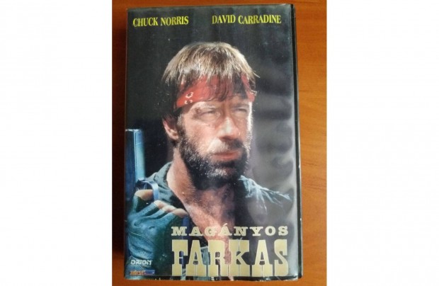 VHS Kazetta Discovery Legends Harcosok Chuck Norris Magnyos Farkas