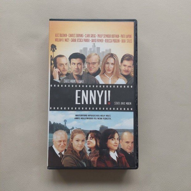 VHS: Ennyi! (2000) (Philip S. Hoffman, William H. Macy, Alec Baldwin)