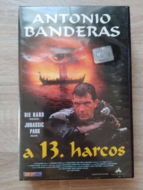 VHS - A 13. harcos - Antonio Banderas, Omar Sharif VHS film