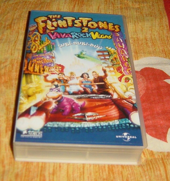 VHS - Flintstones - Viva Rock Vegas (2000) magyar