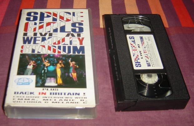 VHS - Spice Girls Live at Wembley Stadion (98)