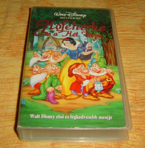 VHS - Walt Disney klasszikus Hfehrke s a ht trpe