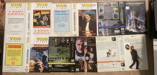 VHS bortk szp llapotban