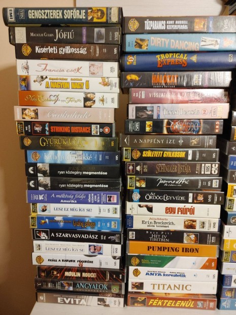 VHS filmek klasszikus s npszer filmek 1400Ft -tl