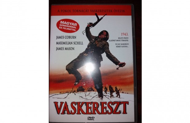 VHS kazetta Sztlingrd+ 6 vegyes VHS + Vaskereszt DVD