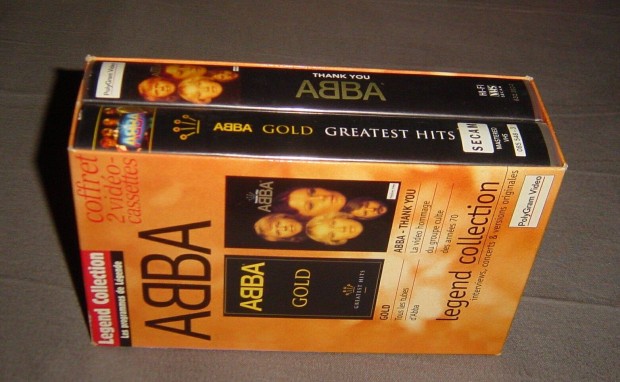 VHS kazetta - ABBA - Legend Collection ( 2 db )