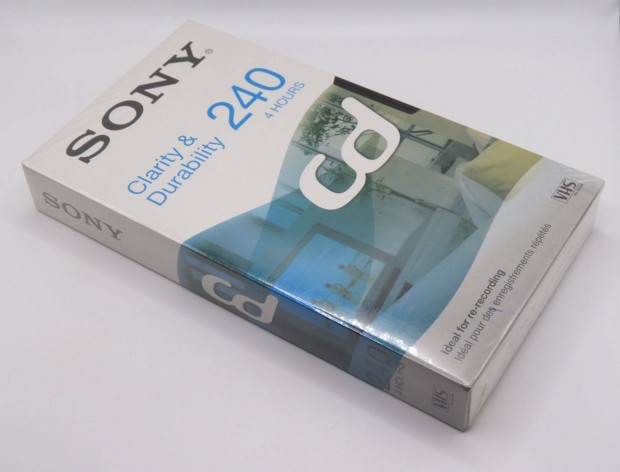 VHS kazetta - Bontatlan - Sony cd 240 - 2