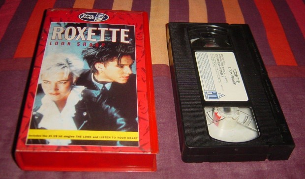 VHS kazetta - Roxette - Video Tape Vintage (2 db)