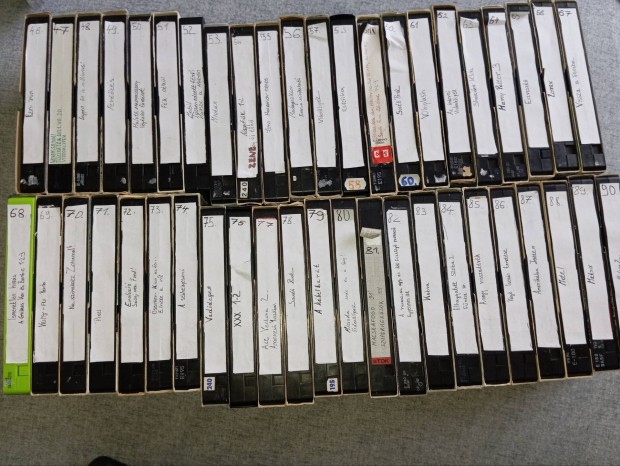 VHS kazetta csomag 2.