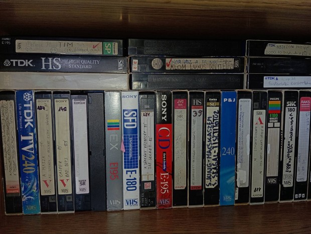 VHS kazetta csomag 3.