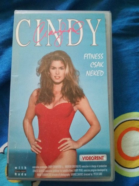 VHS kazetta fitness elad