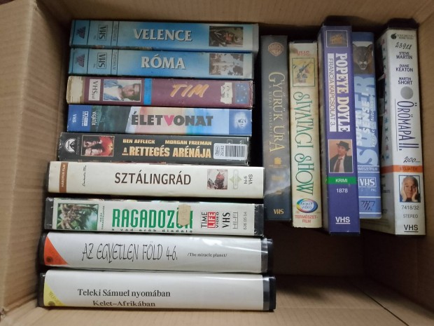 VHS videokazetta film pakk