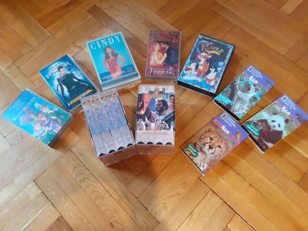 VHS videokazetta gyjtemny egytt