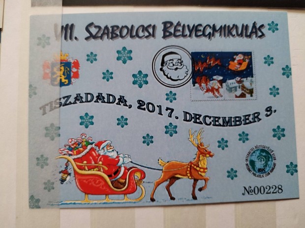 VII. Szabolcsi Bélyegmikulás 2017 december 3