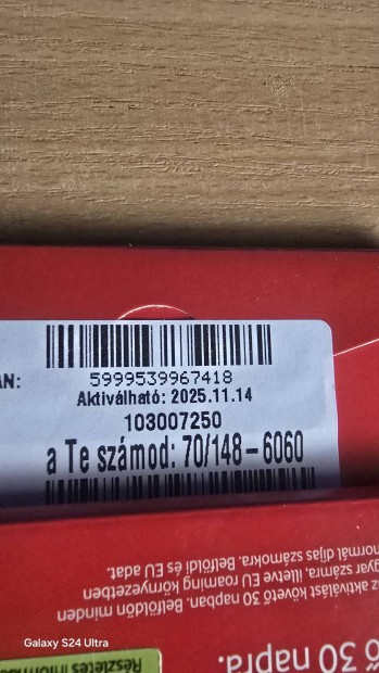 VODAFONE Kny Telefonszm 148.60.60.