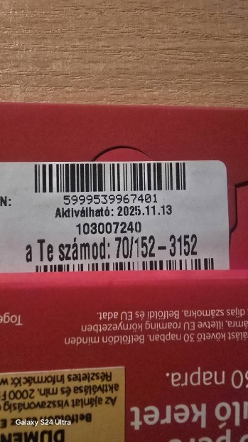 VODAFONE Kny Telefonszm 152.3.152.