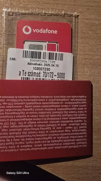 VODAFONE Kny Telefonszm 172.5000.