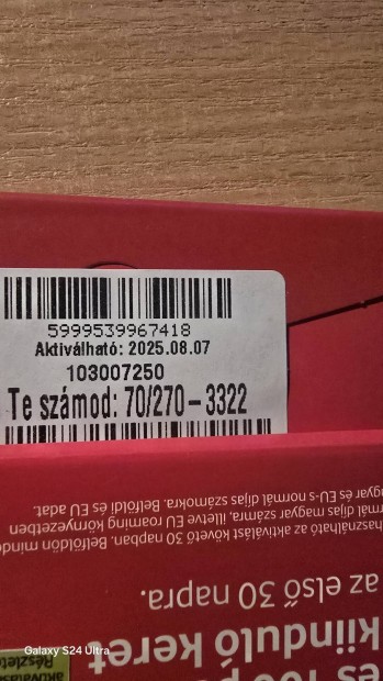 VODAFONE Kny Telefonszm 270.3322.