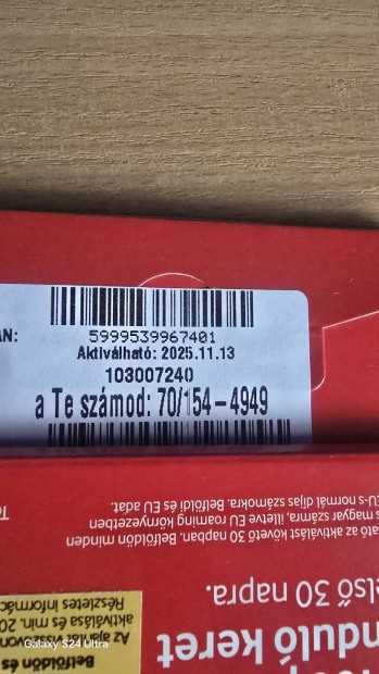 VODAFONE Kny Telefonszm  154.49.49.