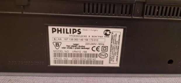 VR 410 Philips VHS Video