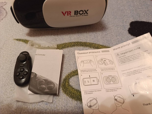 VR Box BT gamepaddal okostelefonokhoz