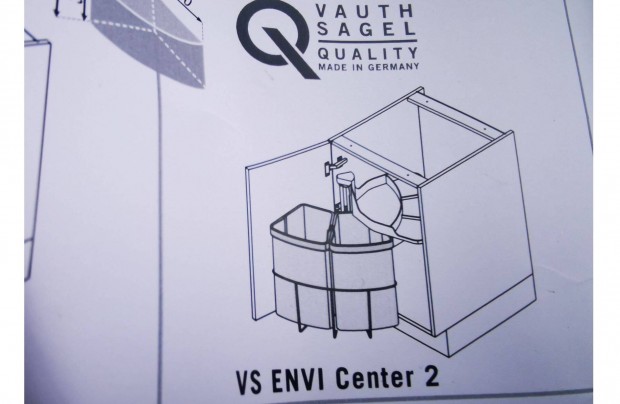 VS Enci Center 2 szelektv mosogat al pthet szemetes