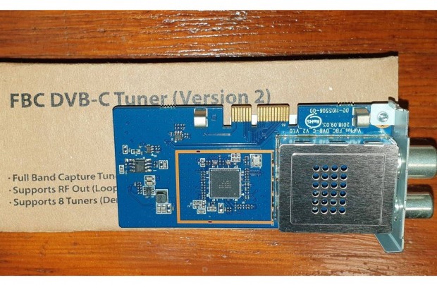 VU+ DVB-C Fbc tuner elad