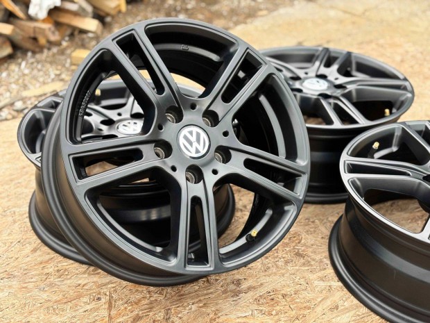 VW 16" 5x112 fekete alufelni eladó 16 coll Golf Caddy Passat