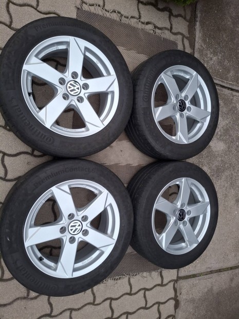 VW 16" alufelni nyári gumival