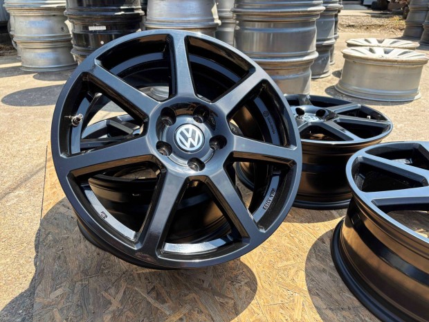 VW 17" 5x112 fekete alufelni eladó 17 coll Golf Caddy Passat