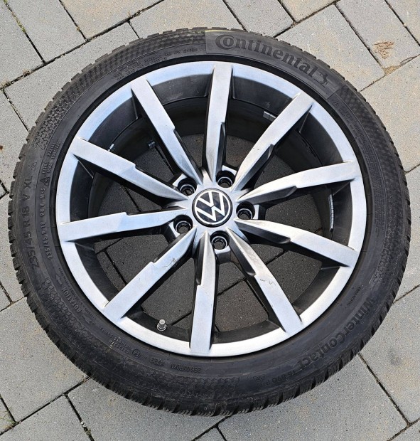 VW 18" alufelni "Monterey" újszerű Continental téligumival