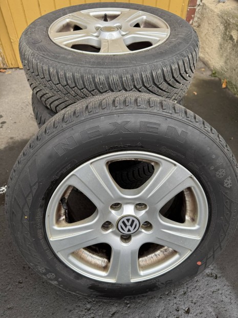 VW 195/65/R15 Golf 5 4db 15" tli kerk alufelni