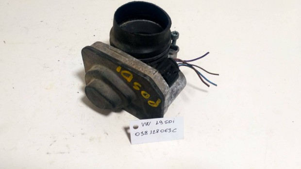 VW 1.9SDI fojtószelepház 038128063C