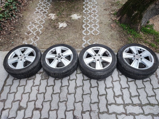 VW AUDI 17 alufelni téli gumikkal