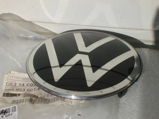 VW Arteon Golf 8 j Dszrcs Emblma 5H0853601K 2020-tl Tvolsgtart