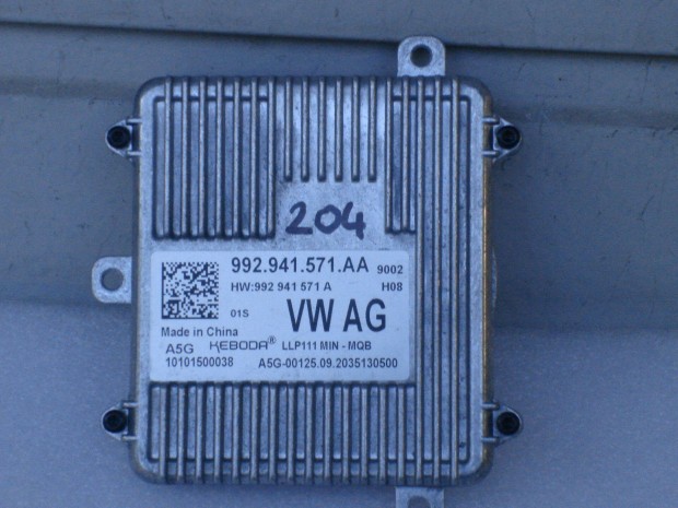 VW Audi Skoda Seat Led Fényszóró Modul Új 992941571AA 2014-től